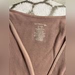 Free People Bodysuit, Intimately , NWT, Clay color, ribbed and lovely detail Photo 3