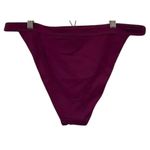 ANDIE NWT Swim The Caicos Bikini Hipster Bikini Bottom Wide Strap XL Plum #3556 Photo 5