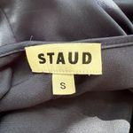 STAUD  Midi Slip Dress Women's Small Blue Cocktail Party Minimalist Satin NWOT Photo 9