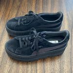 Puma Fenty x  Cleated Creeper Suede Platform Sneakers Black Women’s 8 New! Photo 2