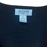 Alfani Woman Black V Neck Zip Front Cardigan Sweater Women’s Size 3X Photo 1