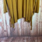 Hippie Rose  Golden Mustard Side Tie Open Cardigan Photo 3