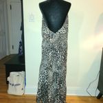 Leopard halter, backless sheer cross Photo 3
