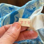 Romwe Halter Top Cropped Summer Blue Swirls Summer Beach Photo 6