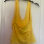 Yellow halter top Size M Photo 2