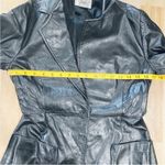 Armani Exchange AlX  vintage genuine leather blazer jacket Y2K Photo 8