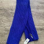 Talbots  Blue Cable Knit Scarf Photo 0