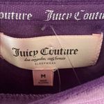 Juicy Couture Purple Velour Sweatshirt Photo 4