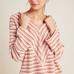 Anthropologie Chenille Striped Hoodie​​ Photo 0