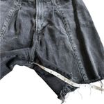 AGOLDE  Pieced Angled Shorts in Shambles Photo 7