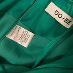 DO+BE NWT satin slit midi skirt in Kelly green size M Photo 12