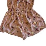 Haute Monde  Floral Romper Off Shoulder Elastic Waist Casual‎ Cute Comfy Size S Photo 7