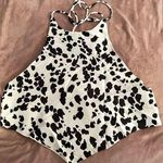Nasty Gal Cow Print Top Photo 0