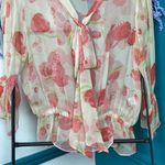 Haute Hippie  Rose 100% Silk Blouse Size Small Photo 4