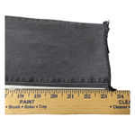 Madewell Cropped Jeans Women’s Size 29 Black/Charcoal Mid-Rise Skinny Raw Hem Photo 12