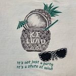 Vintage 90s Hanes Hawaiian Luau Single Stitch T Photo 4