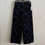 Anthropologie  The Colette Cropped Wide-Leg Pants by Maeve: Floral Ponte Edition Photo 3