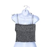 ZARA Trafaluc Gingham Tie Straps Crop Top size M Photo 5