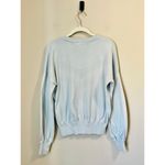 Spiritual Gangster Stripes Block Sweater in Blue Women's Cotton & Cashmere sz S Photo 1