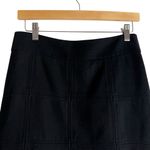 Tory Burch Stitched Black Wool Pieced Knee Length Pencil Skirt Size 4 Photo 1
