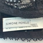 Simone Perele Black Lace Plunge Bra 36C Size undefined Photo 4
