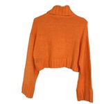 H&M Orange Cropped Sweater(Size Medium) Photo 3