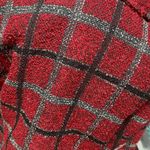 Adorable Plaid Christmas jacket/blazer petite 6 Red Size 6P Photo 12
