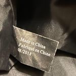 Victoria's Secret Victoria’s Secret Overnight Tote Weekender Bag Black With Silver Sequins  Photo 7