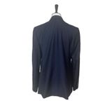 Lands' End Lands’ End Blazer 2 Button Closure Notch Lapel Wool Blend Blue Women’s Size 12 Photo 3