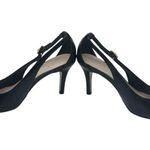 Cole Haan * Heels Womens Size 8B Black Leather Classic Quiet Luxury Dark Academia Photo 8