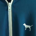 PINK - Victoria's Secret  Ultimate Half Zip Up Sweatshirt‎ Top Blue Womens S… Photo 3