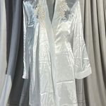 Linea Donatella Linea Donatello Sonya Satin Chemise Nightgown (Size M) & Robe - (Size S/M) NWT Photo 1