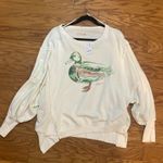 Free People We the Free Graphic Camden Pullover in Mallard Combo. Size S. NEW WITH TAG Photo 7
