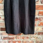 J.Crew Black Tweed Sheath Dress Fringe Detail, 4 Photo 5