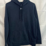 Under Armour  women's black pullover hooded‎ loose coldgear active sweatshirt L Photo 0