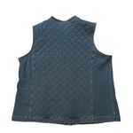 Quacker Factory Dream Jeannes by Quaker Factory Quilted Vest, Sz 2X Photo 6