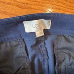Loft Skinny Ankle Pants Lot – Black & Navy – Size 2 – Work Office Modern Classic Photo 2