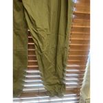 Rachel Roy Ankle Zipper Jogger Pants Women's 22 Olive Green Stretch Photo 2