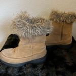 Sorel  Northern Lite Tall Boots Womens 9 US Camel Brown Suede Faux Fur Thinsulate Photo 2