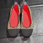 Rothy's  Womens Little Cat Square Toe Leopard Print Flats‎ Shoes 10.5 Photo 1