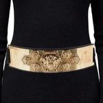 Versace Rare Limited Edition Medusa Bondage Leather Belt. Photo 0
