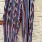 Ambiance Striped pants jumpsuit Size Small NEW Red Photo 3