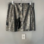 Free People  NWT Reversible Sequin Camo Mini Skirt Flip
Sequins Camouflage - Sz 4 Photo 10