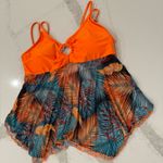 SheIn Swim Curve Tropical Strappy Tankini & Shorts Bathing Suit Set Women’s 4XL Photo 2