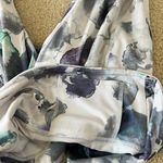 Athleta White Blue Floral 7/8 Leggings Photo 4