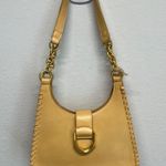 Antik Kraft  Mustard Yellow Shoulder Bag with Whipstitch Detail!! 🌞 Photo 0