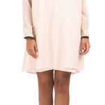 Max Sport NWT Lace Topped Portrait Collar Dress Sz M Pink Size M Photo 0