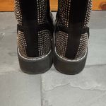 Madden Girl  Rhinestone Studded Kurrt Combat Boots - size 7M Photo 3