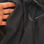 Lululemon  On The Fly Woven Track Black Stripe Pant in True Navy, Size 10 Photo 13