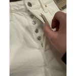 Levi's Levi’s 501® Original Fit High Rise Womens Shorts Sz 31 White Raw Frayed Hem NWT Photo 1